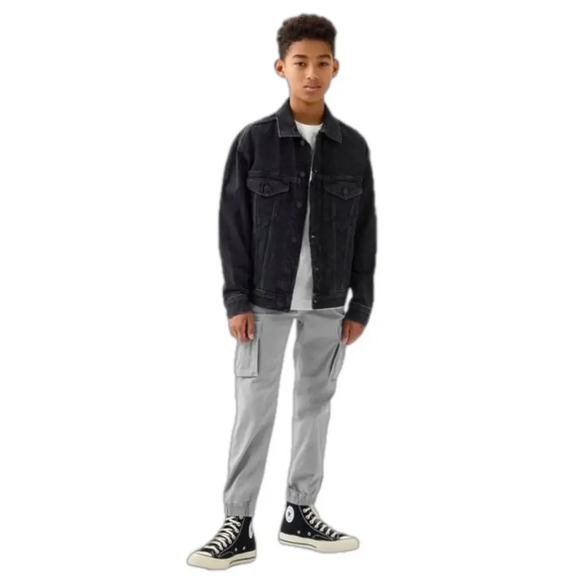 Gap Kids Cargo Pants - Grey EUC size 4/5 - Picture 2 of 8